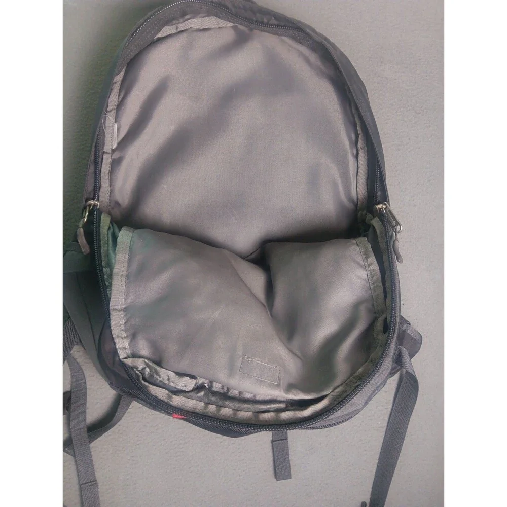The North Face Surge II 2 Black Laptop Backpack Bag Multi Pocket Travel Daypack
